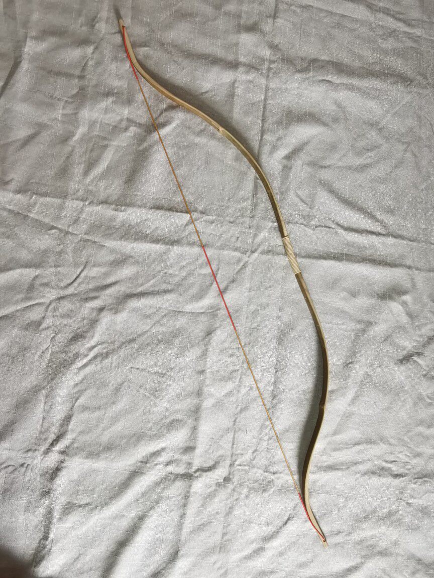 儿童竹片弓5-10磅 竹弓 单体竹弓 传统弓 新手弓 弓箭 弓  反曲弓