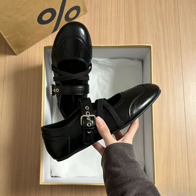 品牌内增高时尚休闲单鞋女德训鞋