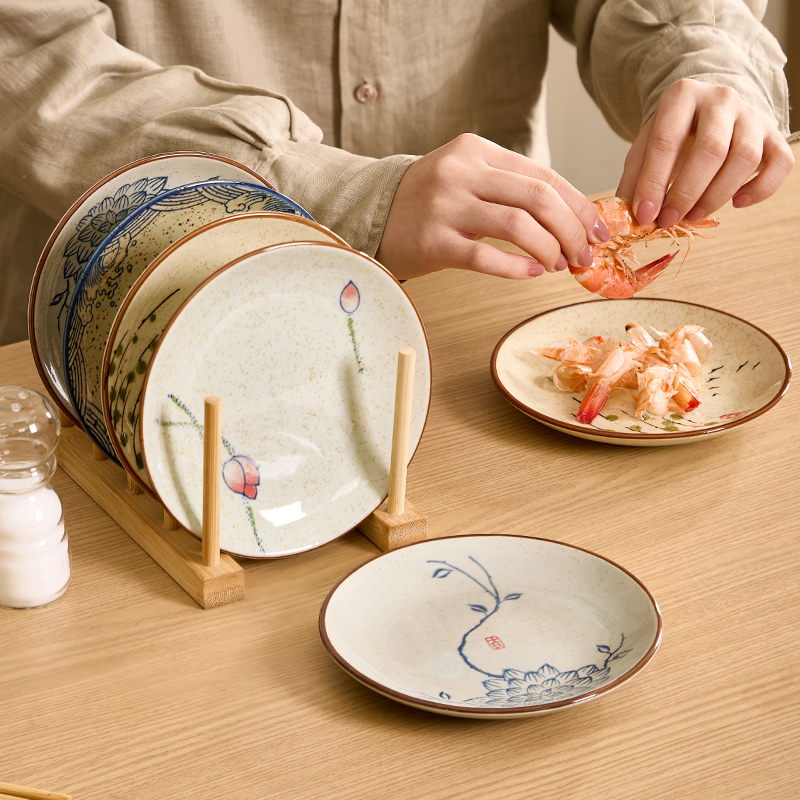 吐骨碟新款精致日式餐具5英寸