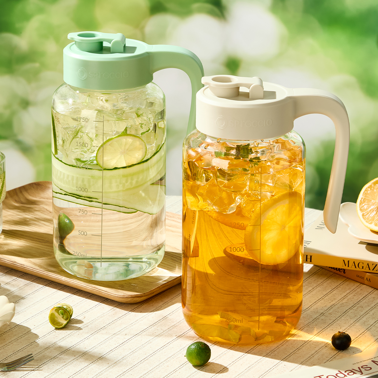 【大容量】食品级防尘防摔凉水壶