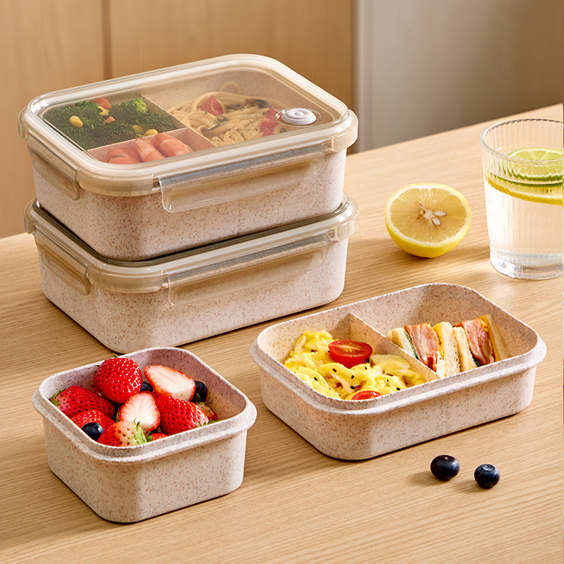 可微波炉加热耐高温食品级饭盒