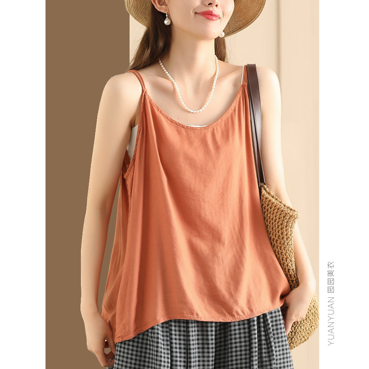 细肩带其他吊带复古百搭