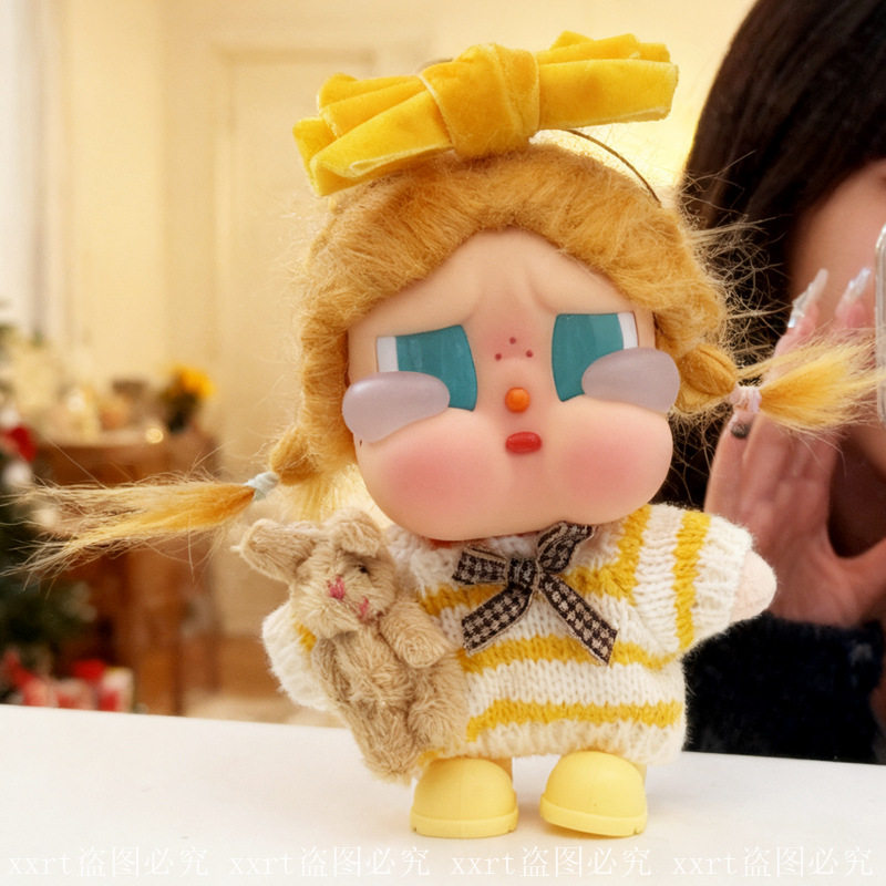 哭娃娃衣crybaby vacation系列衣服搪胶毛绒公仔娃衣冬日毛衣套装,模玩/动漫/周边/娃圈三坑/桌游,棉花娃娃/毛绒玩具娃衣,淘宝优惠券,粉丝福利购,淘宝优惠卷