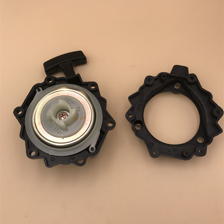 汽油发动机割草机配件TU26拉盘767喷雾器启动拉盘1E43易启动拉盘