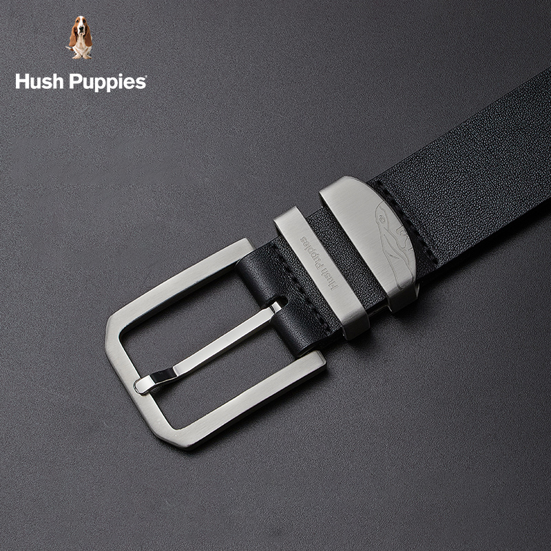 暇步士男士商务真皮腰带