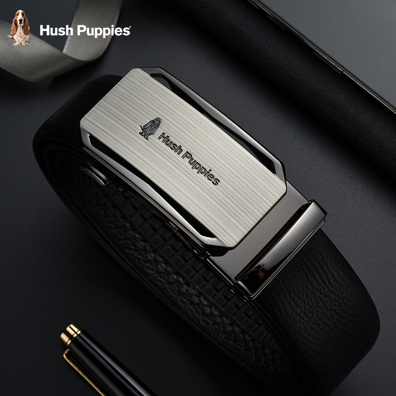 暇步士牛皮通勤男士腰带