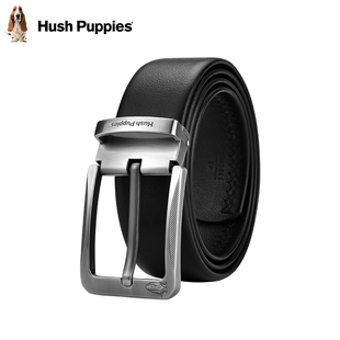 腰带商务休闲 头层牛皮休闲裤 暇步士皮带男简约针扣款 真皮腰带男士