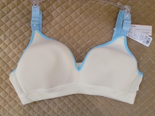 无钢圈软模杯透气哺乳文胸 85C