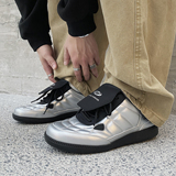 XZ110-25337#德训鞋男百搭圆头运动休闲板鞋黑色通勤P115，男鞋休闲鞋，星座110