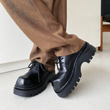 XZ110-25213#高级感男增高大头鞋英伦休闲皮鞋P120（199），男鞋皮鞋，星座110