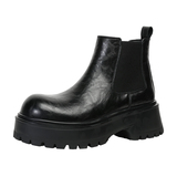 XZ110-251522#英伦风厚底马丁靴增高切尔西靴工装风短靴P130，男装工装外套，星座110