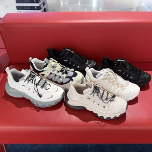 FILA斐乐2026年春季新款情侣蕨草运动老爹鞋F12W611104F12M611104