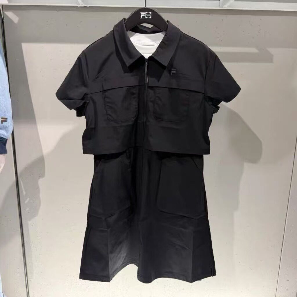 女装夏款机能系列宽松梭织连衣裙
