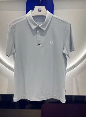 FILA斐乐男装 2025年夏款高尔夫菁英针织短袖POLO衫T恤A11M425101