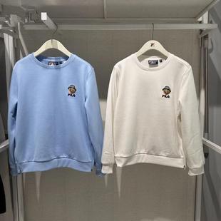 卫衣F11W448205 加绒运动休闲圆领套头衫 FILA斐乐2025年冬新款 女装