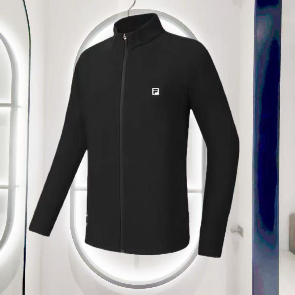 长袖外套健身运动加绒立领上衣