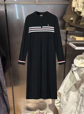 FILA斐乐2026年夏季新款女子休闲运动针织连衣裙F11M548303