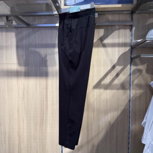 男裤专业运动速干直口针织长裤