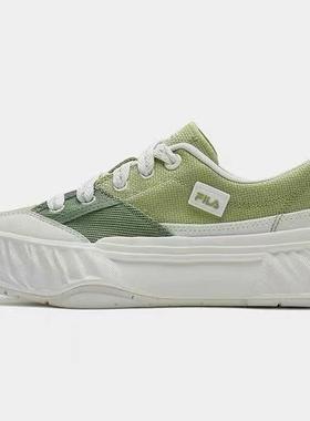 FILA斐乐女子夏季休闲复古运动帆布鞋休闲鞋F62W422391/2390F