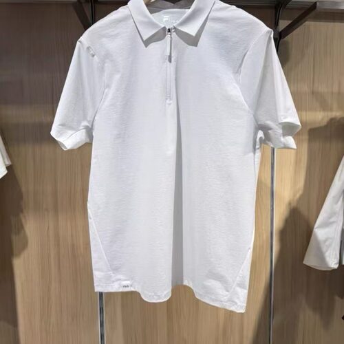 男装宽松运动透气针织短袖POLO衫