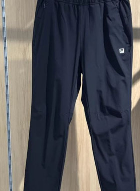 FILA斐乐2025年夏新款男裤休闲运动直口针织速干长裤A11M521804F