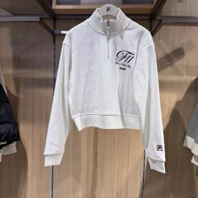 新款休闲运动半高领针织套头衫