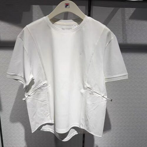 运动休闲宽松针织短袖衫