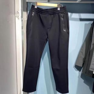 休闲运动直口针织基础长裤 男裤 F11M513601F 25春新款 斐乐Fila正品