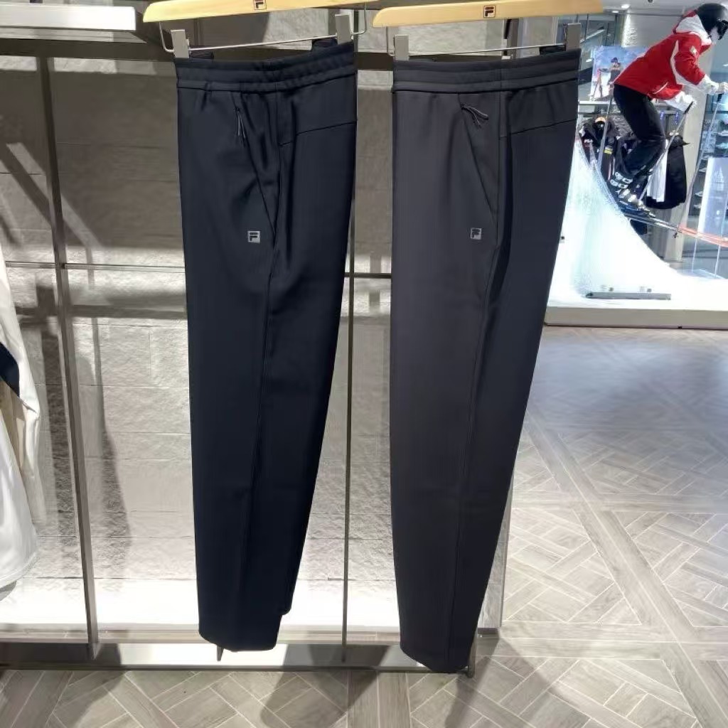 FILA斐乐2026年休闲直口针织长裤