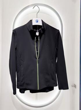 FILA斐乐2025年冬季新款男子针织长袖外套高尔夫运动 A11M545501