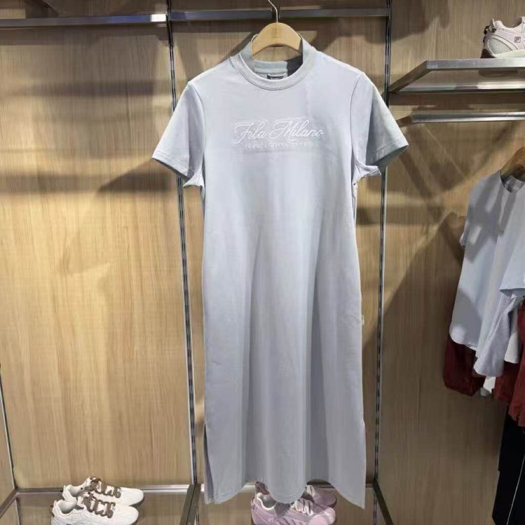 女装新款时尚运动休闲针织连衣裙