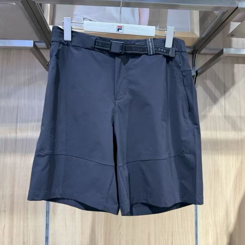 新款基础运动休闲梭织短裤
