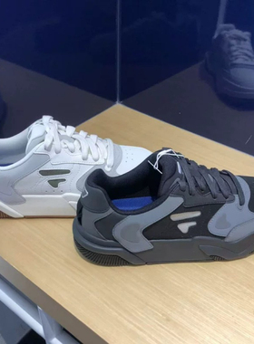 FILA斐乐潮牌2025年冬新款男女鞋运动休闲滑板跃板鞋T12W/M442309