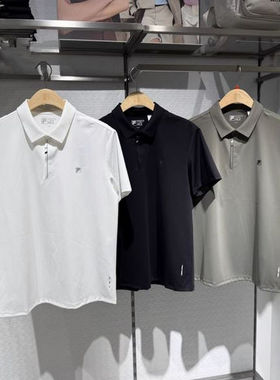 斐乐Fila正品25秋新款男装运动休闲短袖T恤POLO衫T恤F11M533114F