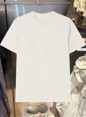 FILA斐乐2026年夏季新款男子休闲运动针织短袖T恤F11M525106