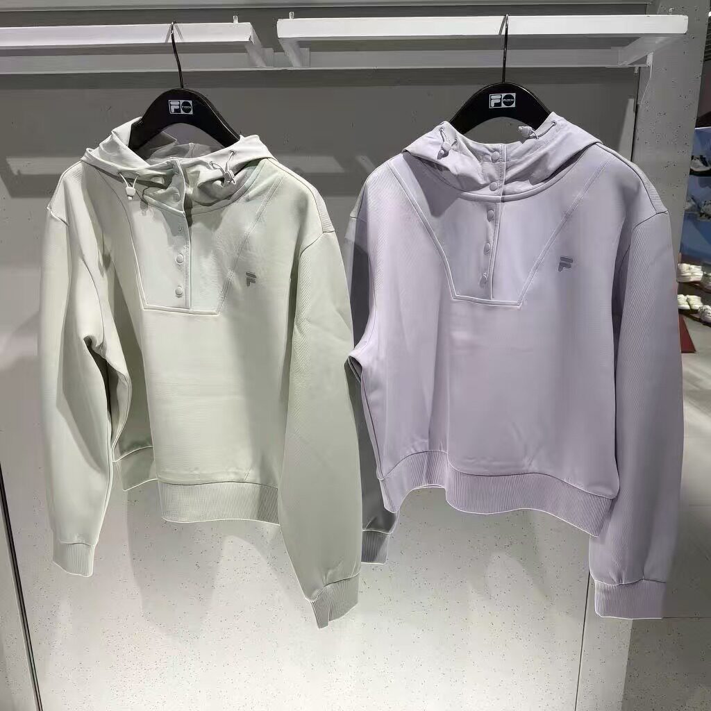 秋冬款经典简约宽松针织连帽卫衣
