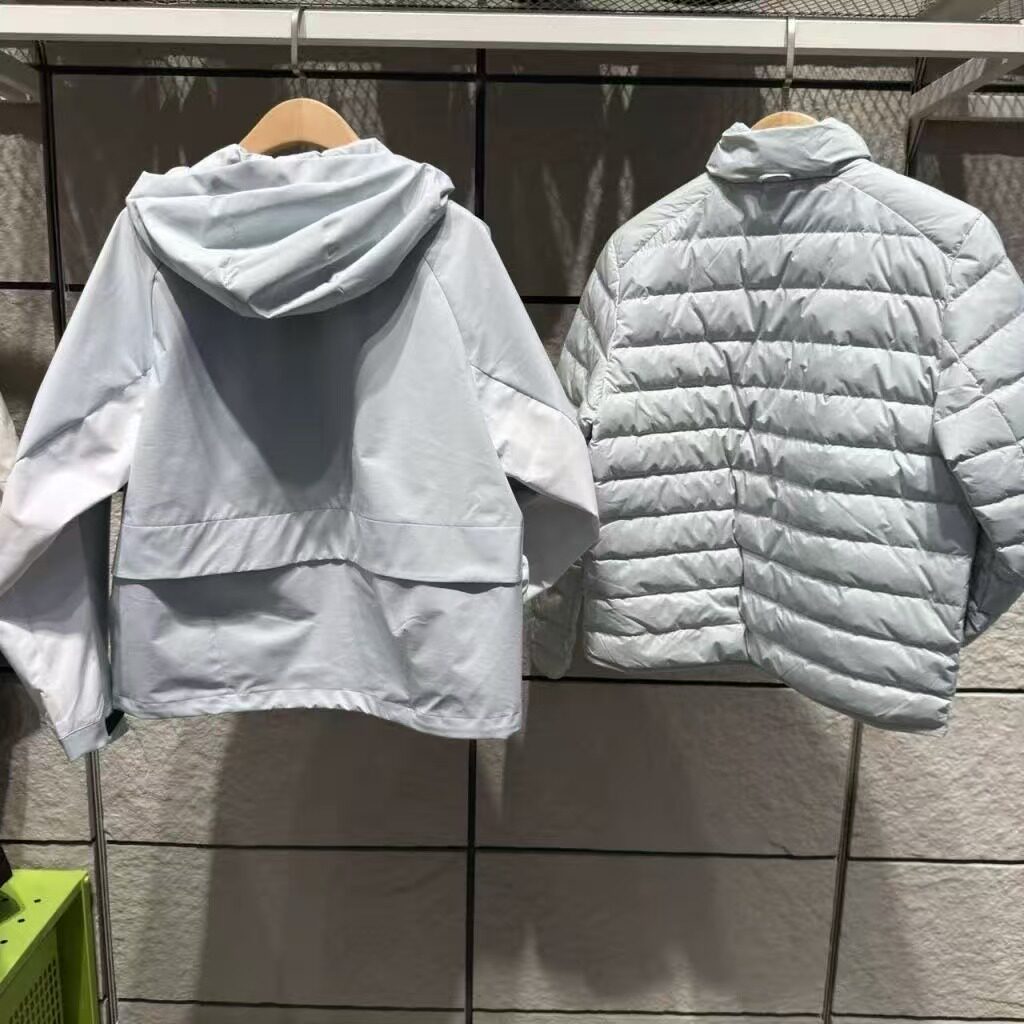 冬新款宽松羽绒服两件套外套