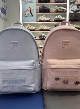 FILA斐乐潮牌2025年冬新款男女款休闲运动双肩背包书包T13U443102