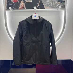 FILA斐乐2025冬新健身男子运动基础连帽两件套冲锋衣A51M541798