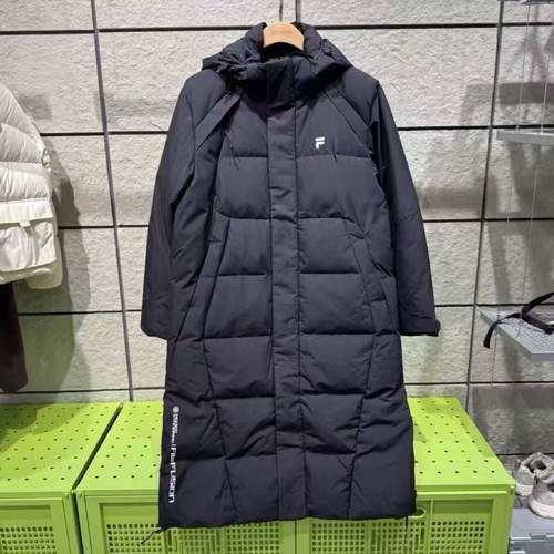 冬季新款潮流运动宽松长羽绒服