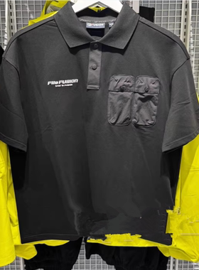 FILA斐乐2025秋新款男装运动休闲针织短袖POLO衫T11M533119