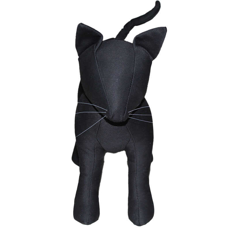 服装布猫道具黑色纯棉展示模型