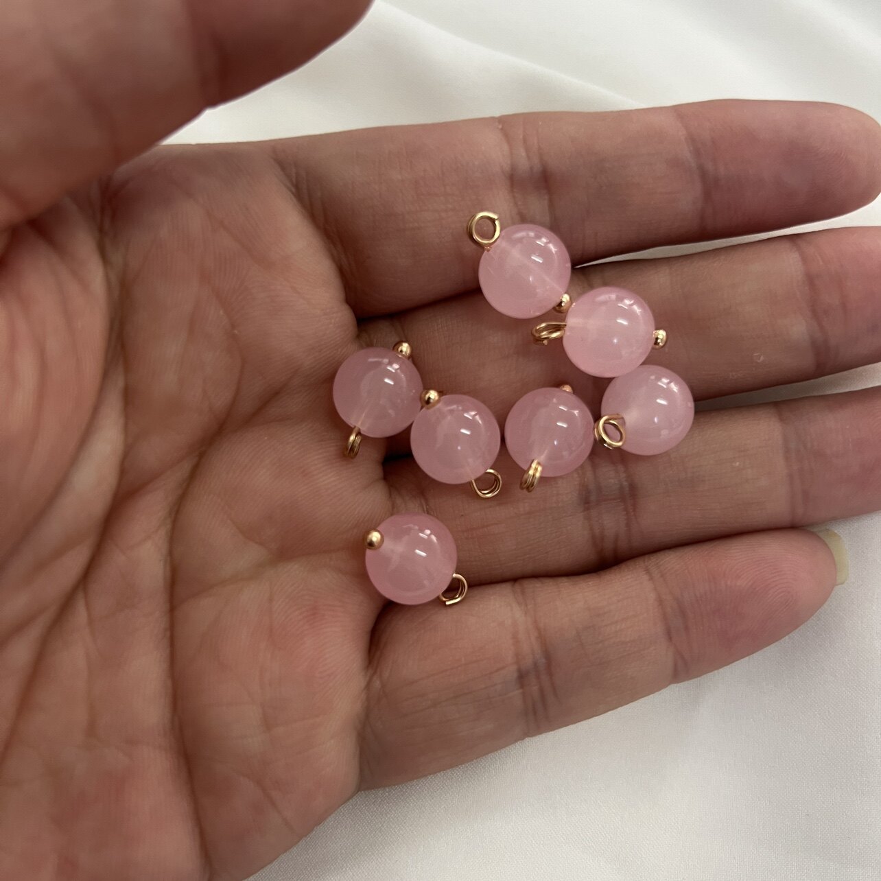 새로운 중국 스타일 HANFU 당나라 정장 단추 숙녀 CHEONGSAM 모조 옥 유약 작은 단추 고대 스타일 장식 단추 의류 액세서리