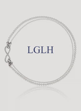 《叠韵》明星同款时尚气质轻奢优雅高级感双层近正圆天然珍珠项链