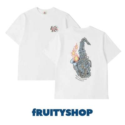 fRUITYSHOP｜Fruity Friends 独眼矮子Music of Fela联名乐器短袖