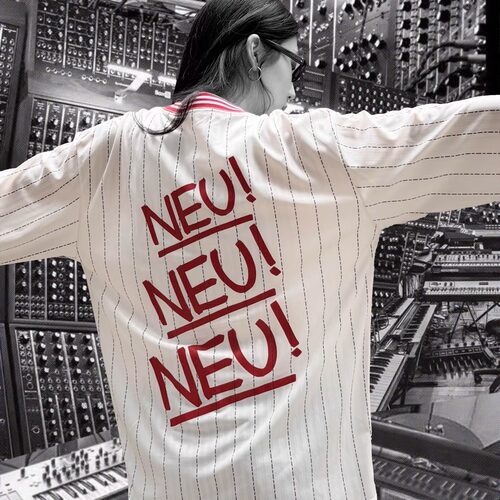 fRUITYSHOP｜NEU!联名系列 BIE别的长袖球衣2T恤新款