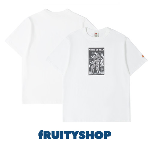 fRUITYSHOP｜Fruity Friends 独眼矮子Music of Fela联名人像短袖
