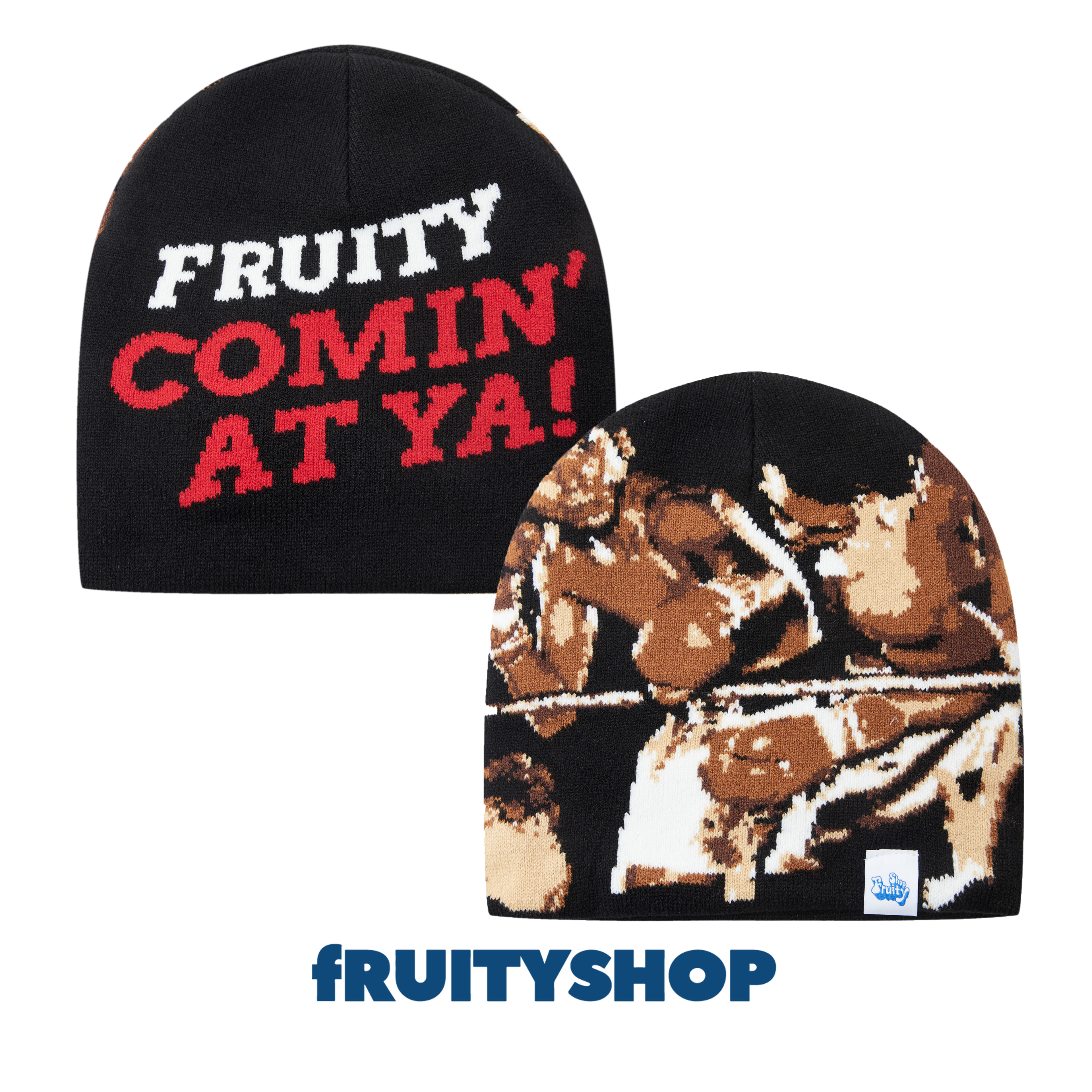 fRUITYSHOP | 拳击针织冷帽 时尚百搭帽子