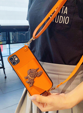 vivo y76s手机壳Y52S卡通Y31S法斗Y70S橙色Y51S卡包y73斜挎Y19/Y5S挂绳Y50/Y30高档Y12奢侈y53s/y33s/y15s套