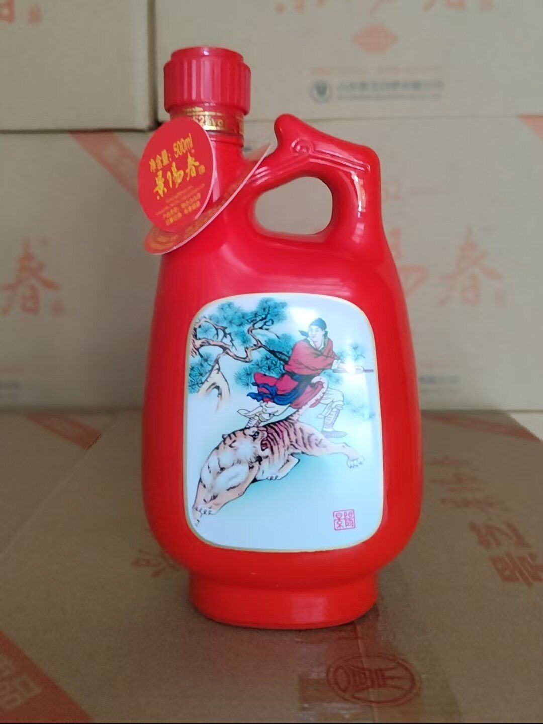 景芝景阳春品鉴52度500ml*6瓶整箱光瓶简装喜宴浓香型白酒自饮